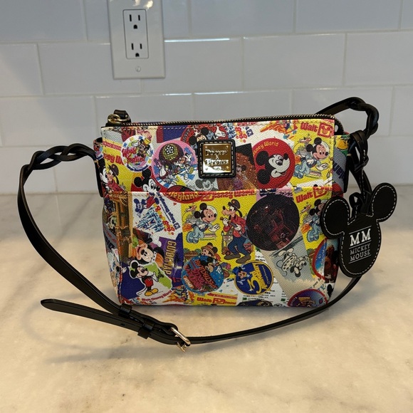 Disney Handbags - Disney Dooney & Bourke Purse Handbag Mickey Thru the Years 90th Anniversary Bag